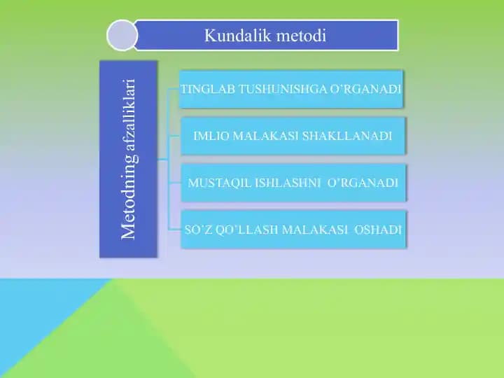 Yangi metod-Kundalik metodi