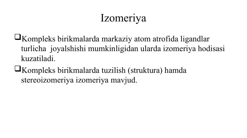 Izomeriya