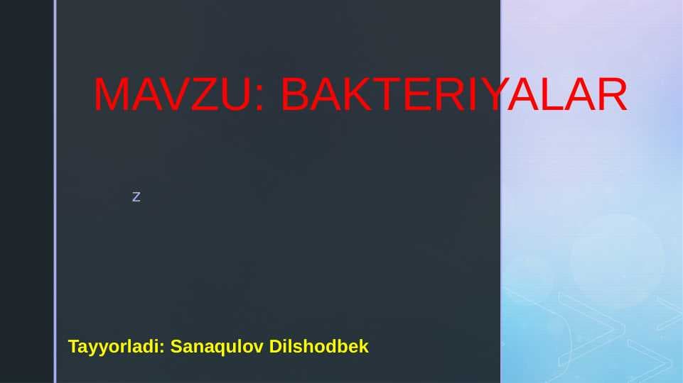 Bakteriya