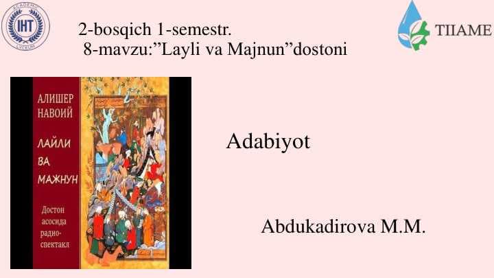 Layli va majnun