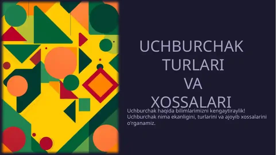 Uchburchaklar