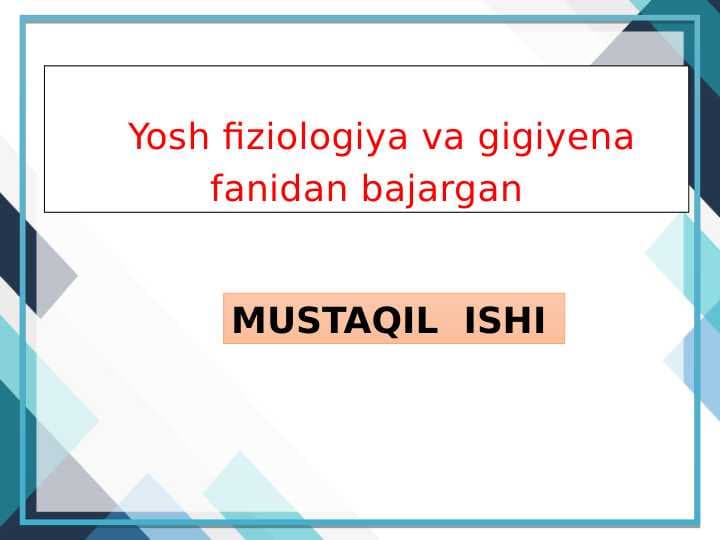 Vitaminlar va ularning organizm uchun ahamiyati