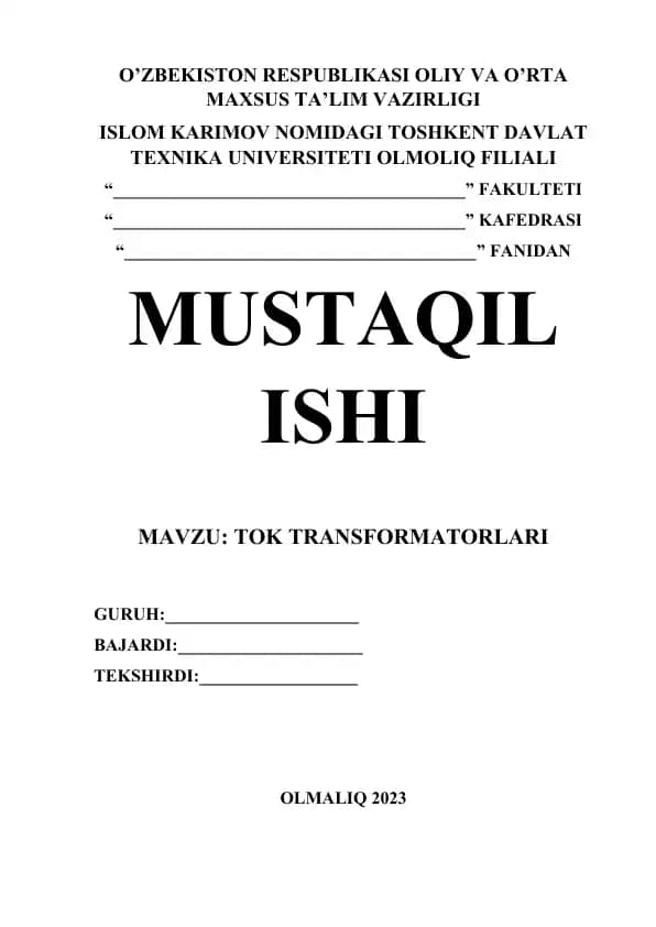 Tok transformatorlari