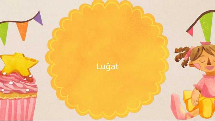 Lugʻat