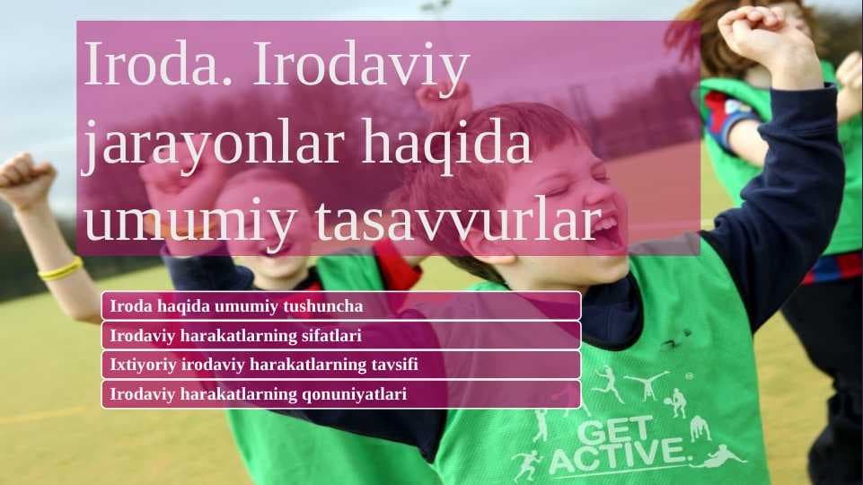 Iroda. Irodaviy jarayonlar haqida umumiy tasavvurlar