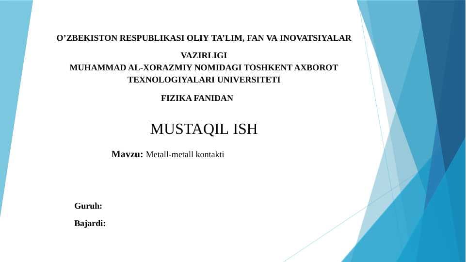 Metall-metall kontakti