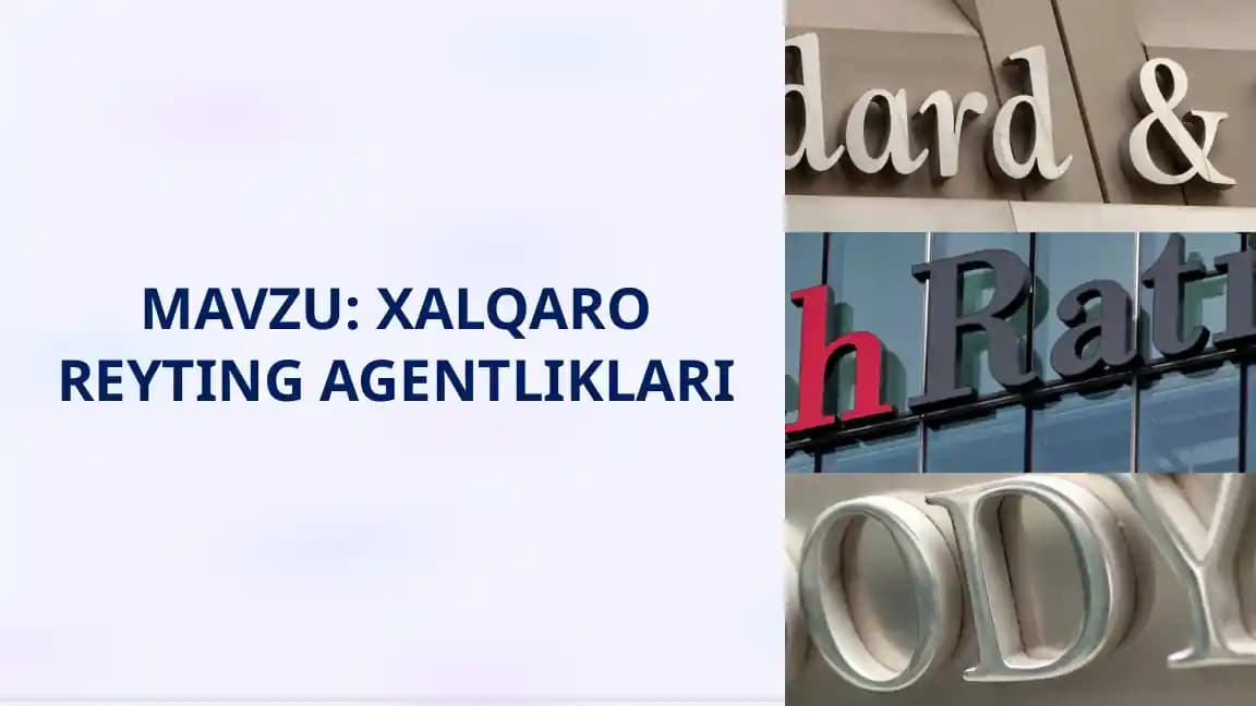 Xalqaro Reyting Agentliklari