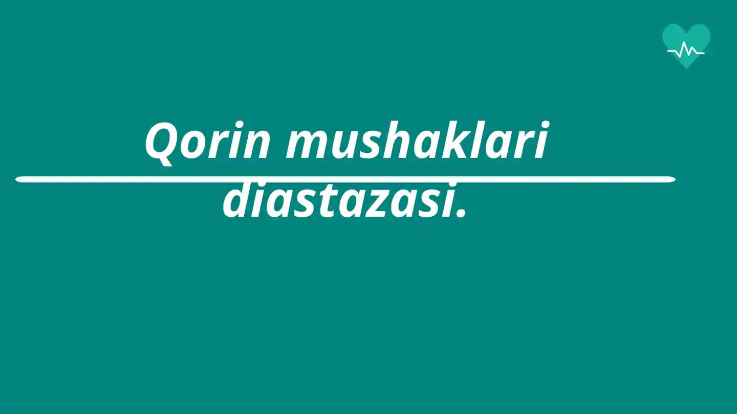 Qorin mushaklari  diastazlari