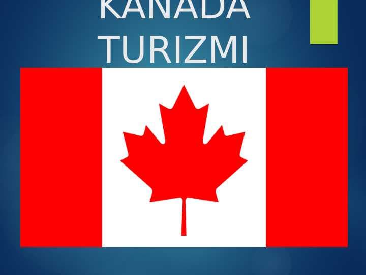 KANADA TURIZMI