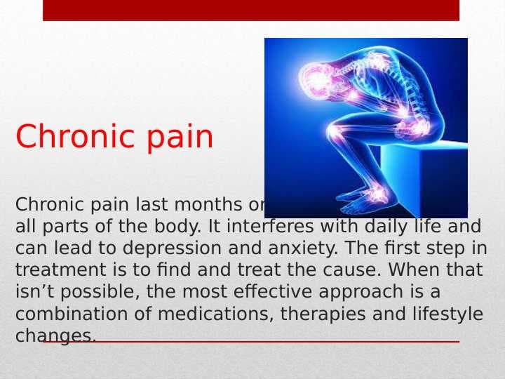 Chronic pain