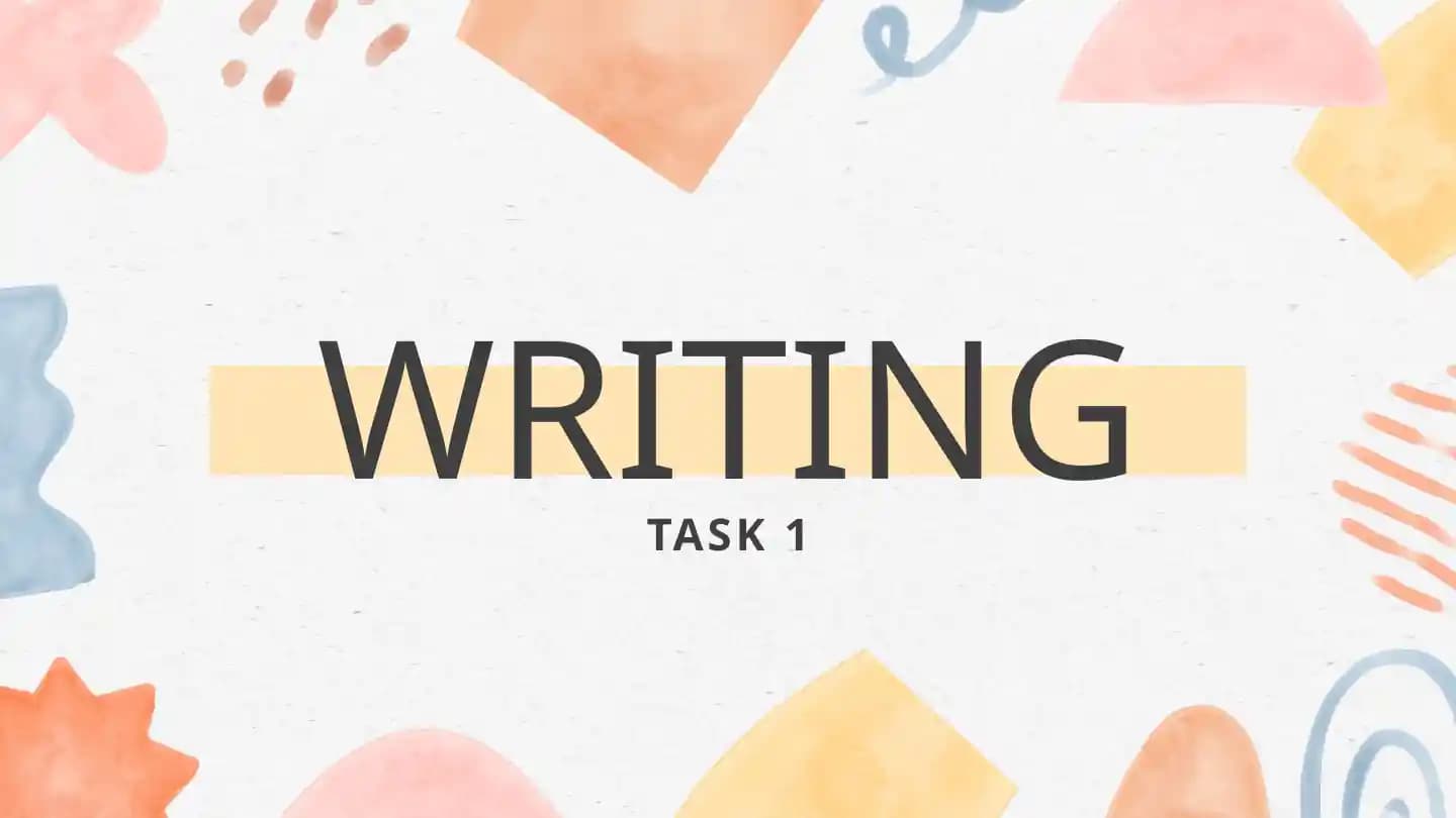 IELTS Writing task 1