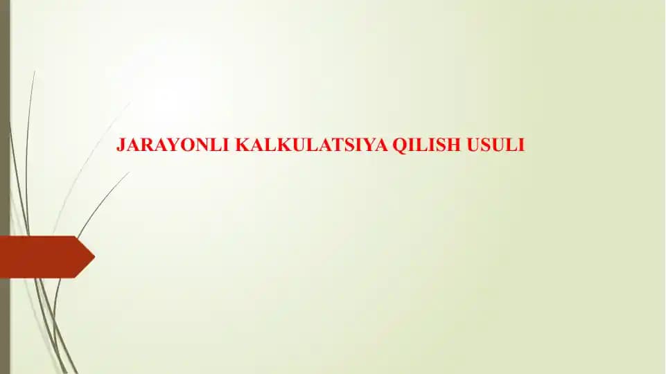 Kalkulatsiya usuli