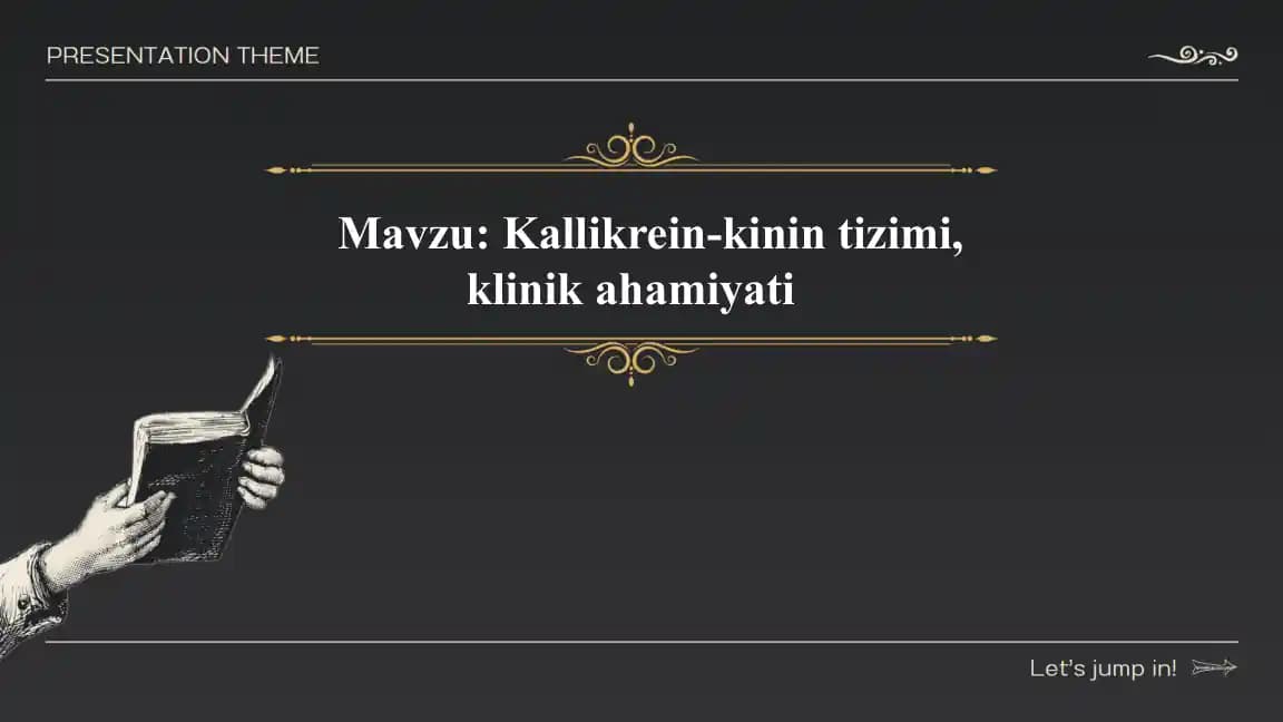 Kallikrein-kinin tizimi, klinik ahamiyati