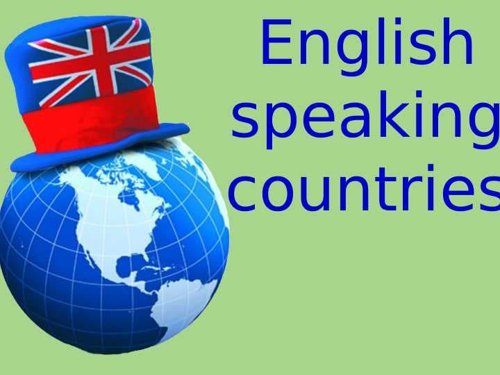 English speaking countries