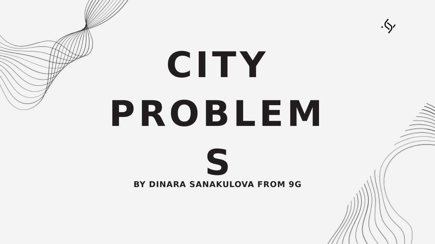 City problems