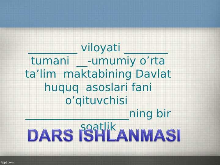 Davlat shakllari