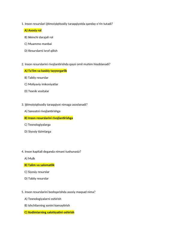 Informatika test