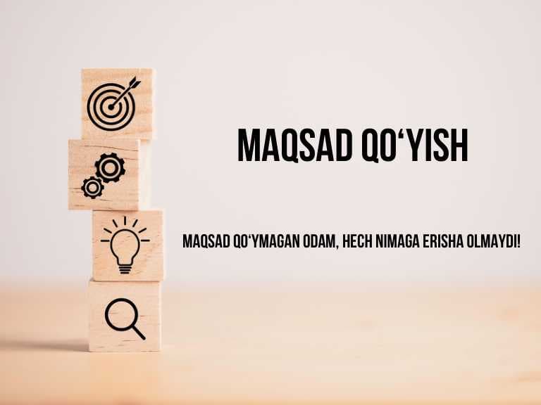 Maqsad qo‘yish
