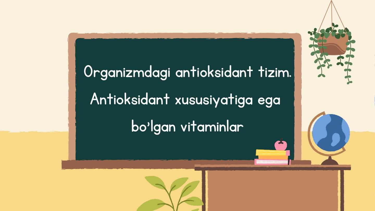 Antioksidantlar