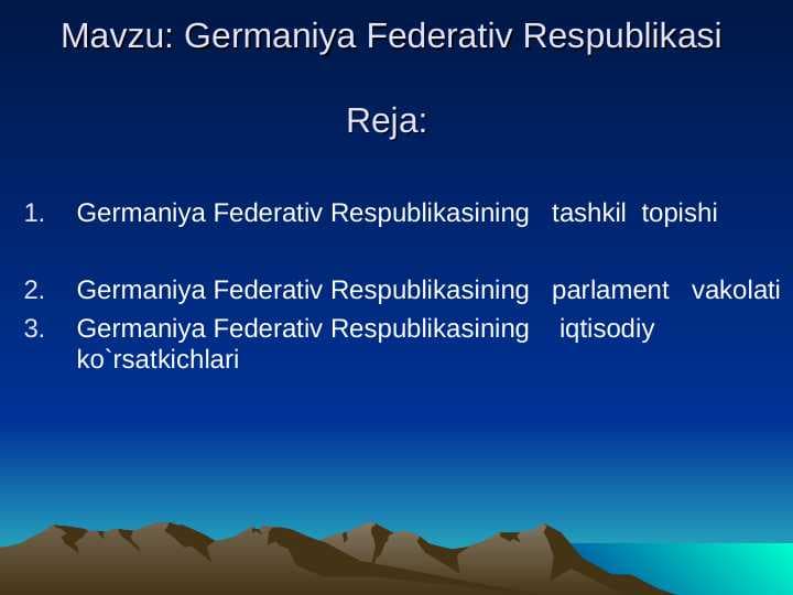 Gеrmaniya Fеdеrativ Rеspublikasi