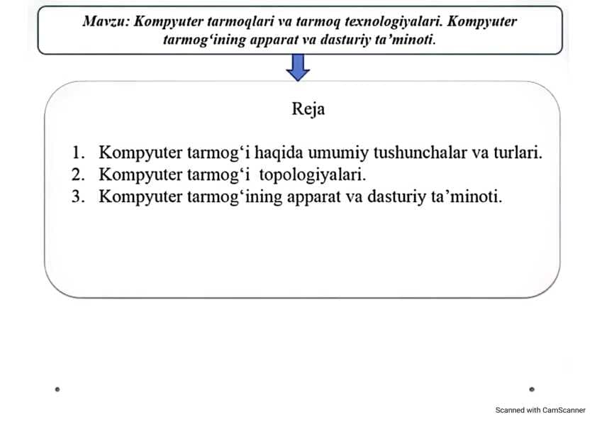 Kompyuter tarmoqlari