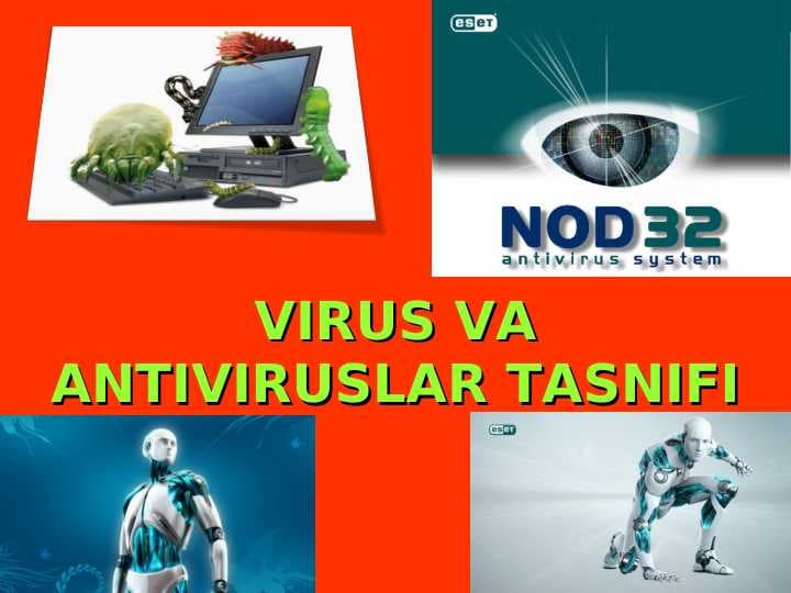 Virus va antiviruslar tasnifi