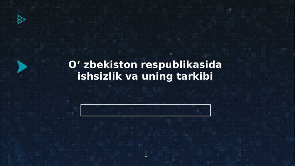 Ishsizlik va uning tarkibi