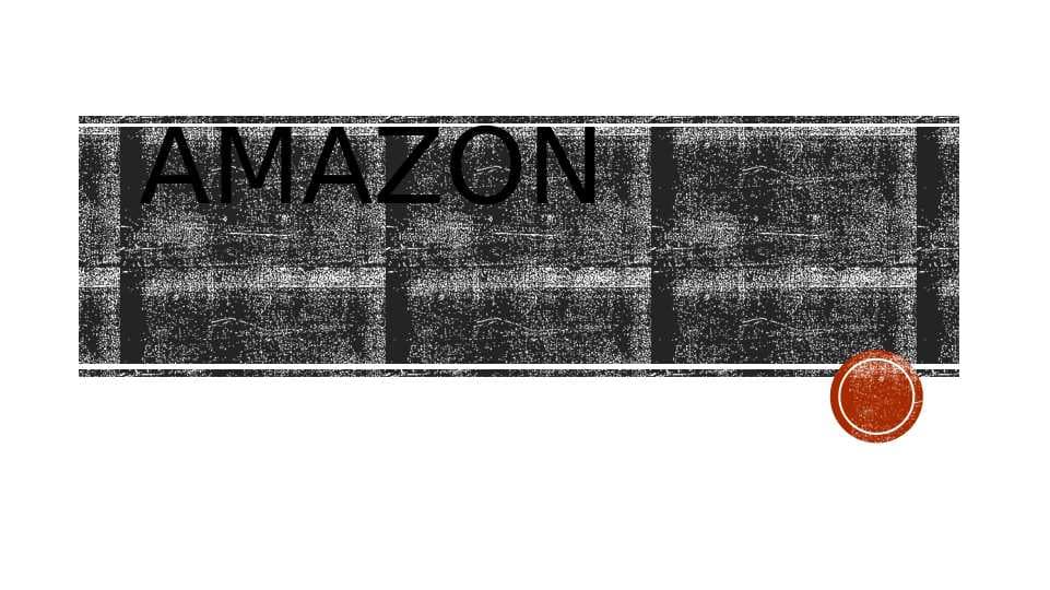 amazon kompaniyasi haqida pptx