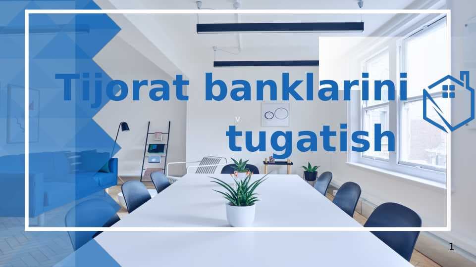 Tijorat banklarini tugatish