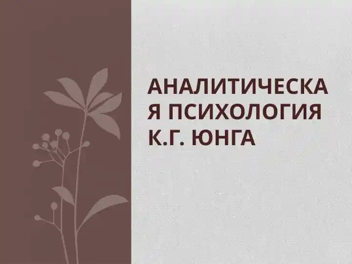 Аналитическая психология К.Юнга
