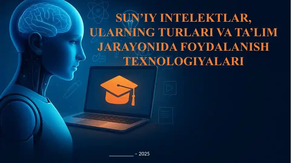 Suniy intellekt taqdimot prezntatsiya