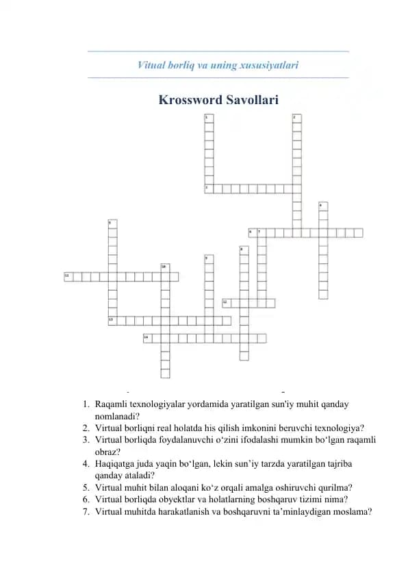 INFORMATIKA KROSVORD