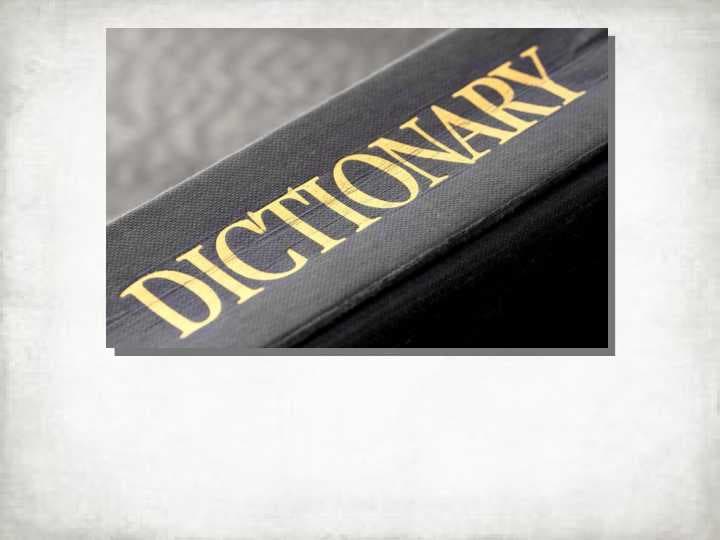 What is dictionary?