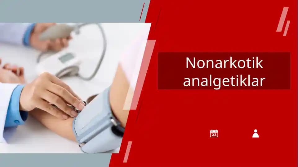 Nonarkotik   analgetiklar