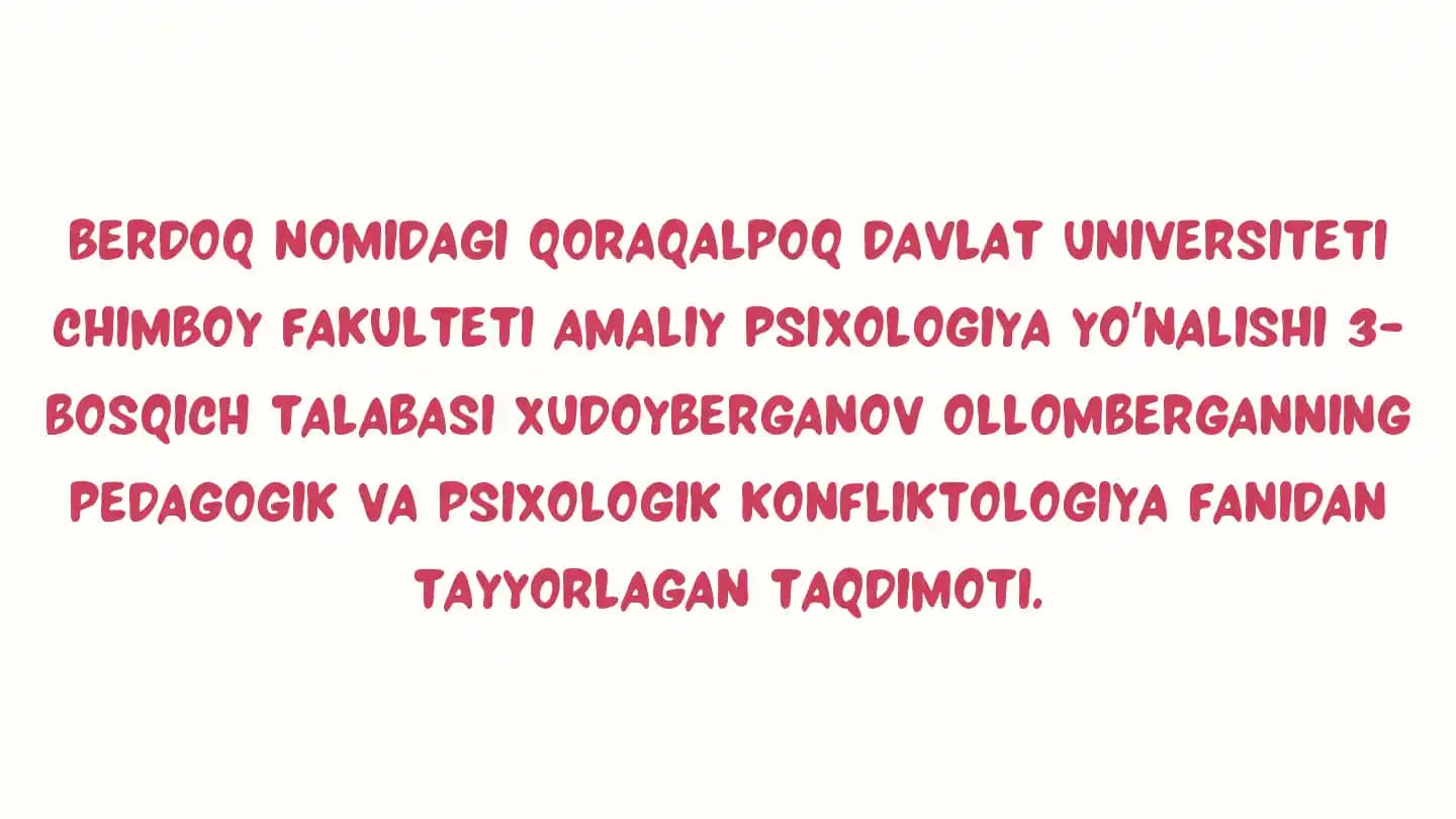 Agressiya va tajovuzkorlik