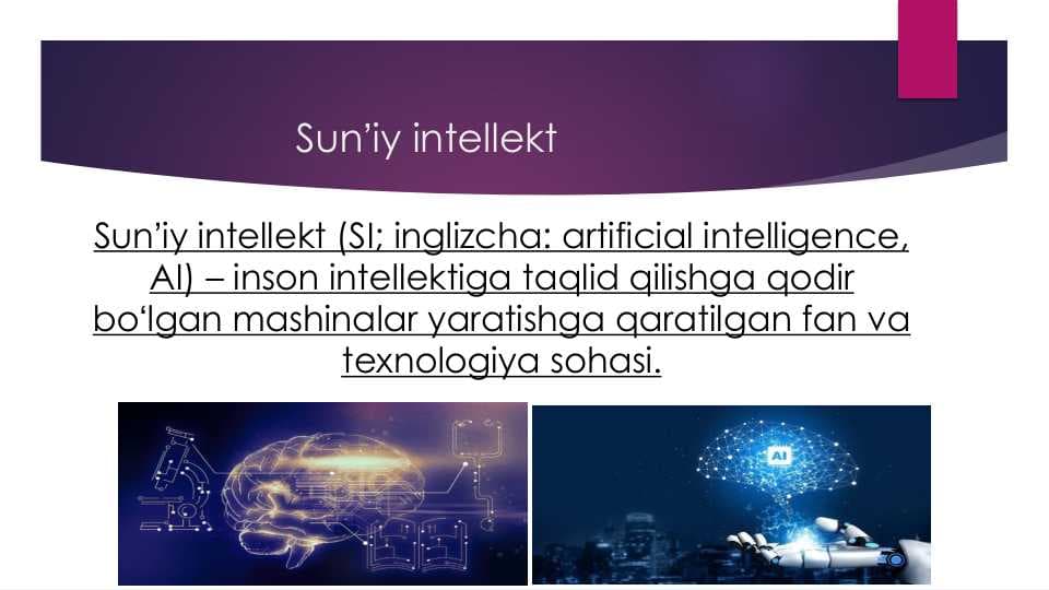 Sunʼiy intellekt
