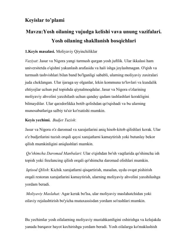 Keyslar to'plami