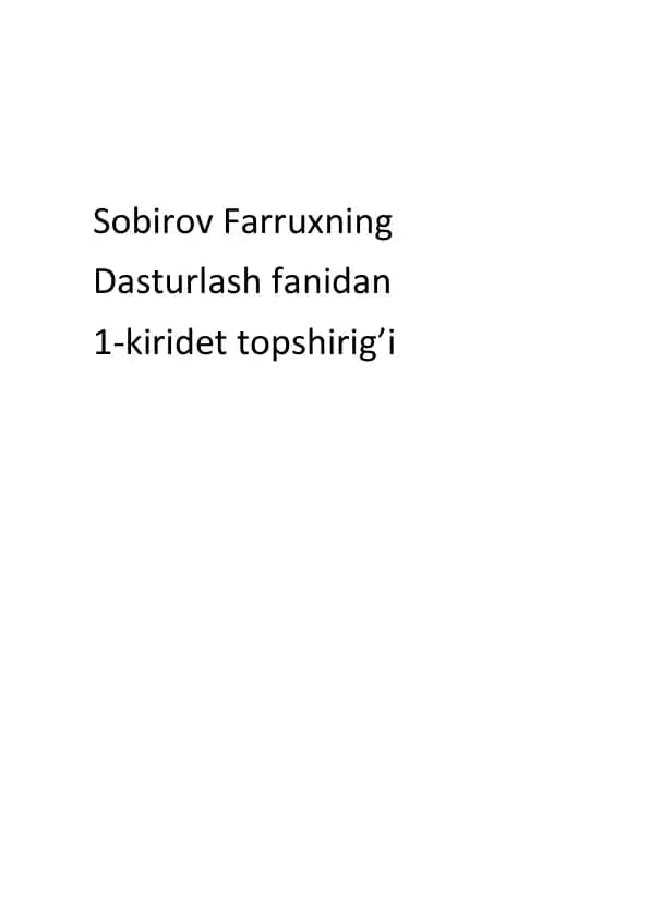 Dasturlash Fanidan 1-kredit topshiriq.pdf