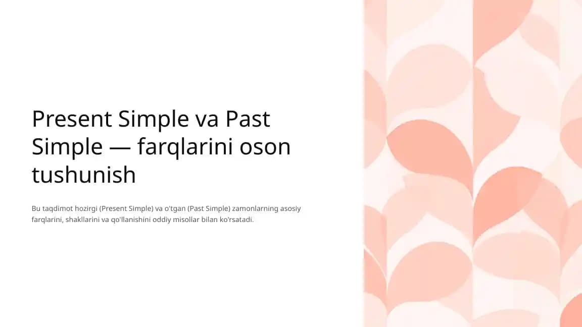 ingliz tilidan ppt