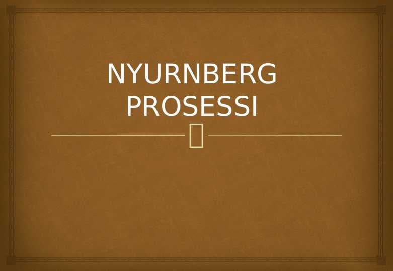 Nyurnberg  prosessi   24