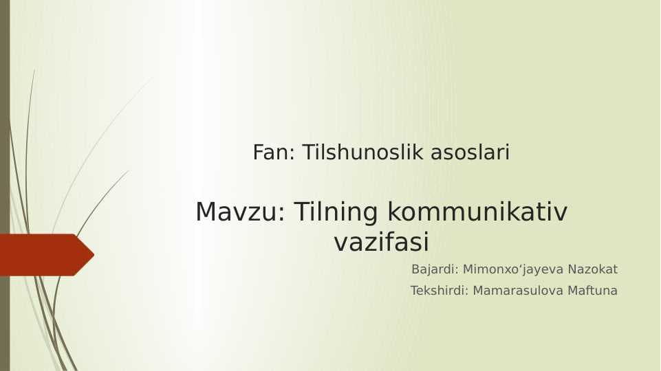Taqdimot