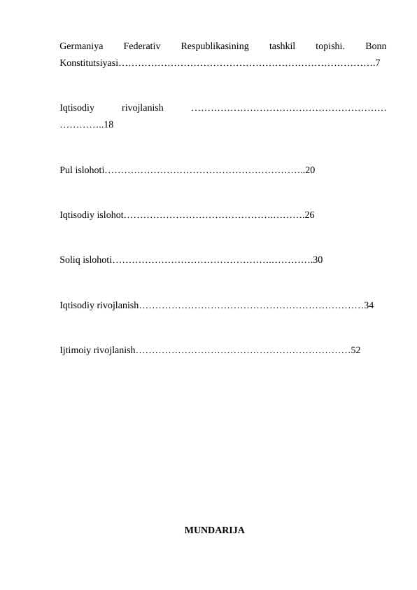 GERMANIYA FEDERATIV RESPUBLIKASI