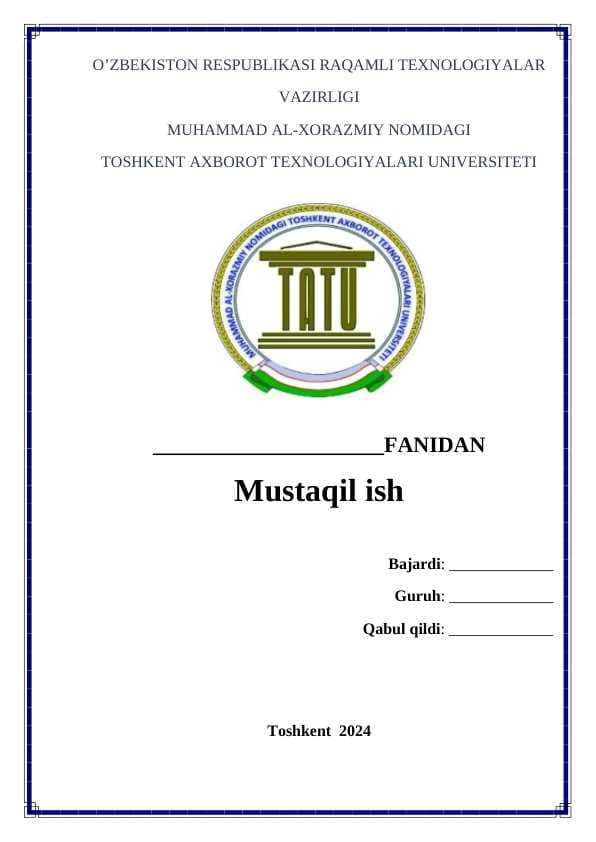 Sun`iy intellekt sohasidagi tadqiqotlarning asosiy yo`nalishlari