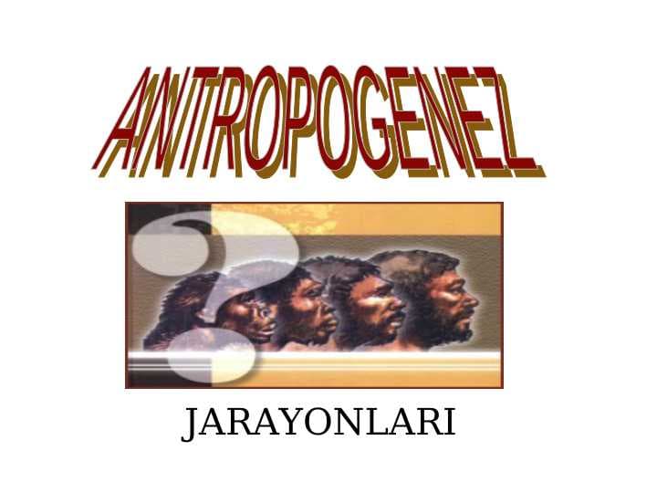 ANTROPOGENEZ