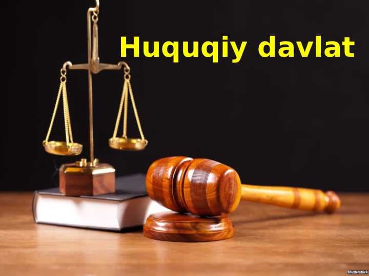 Huquqiy davlat