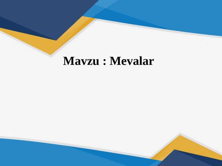 MEVALAR