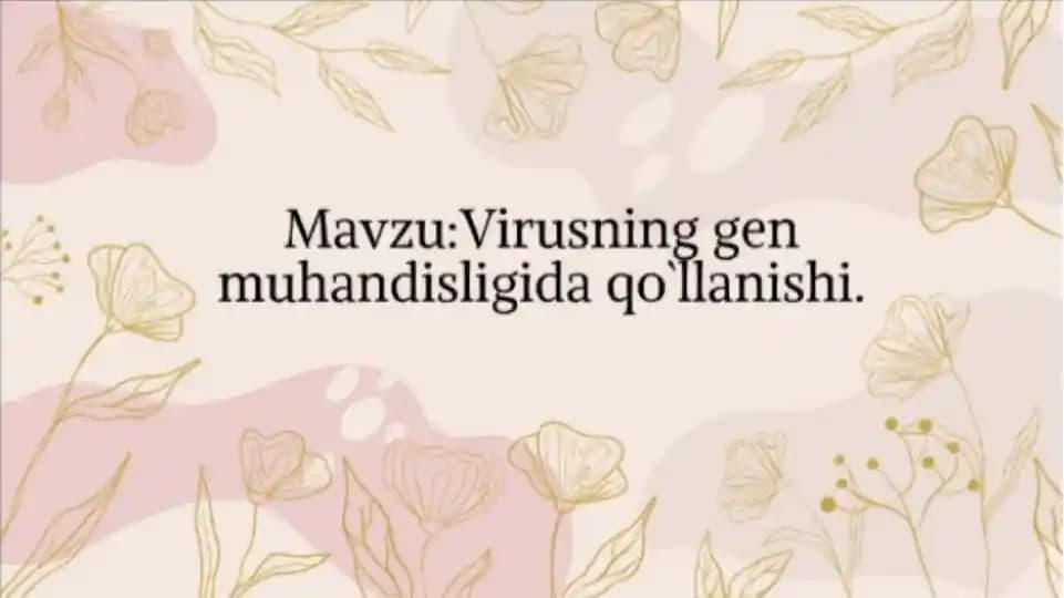 virusologiya