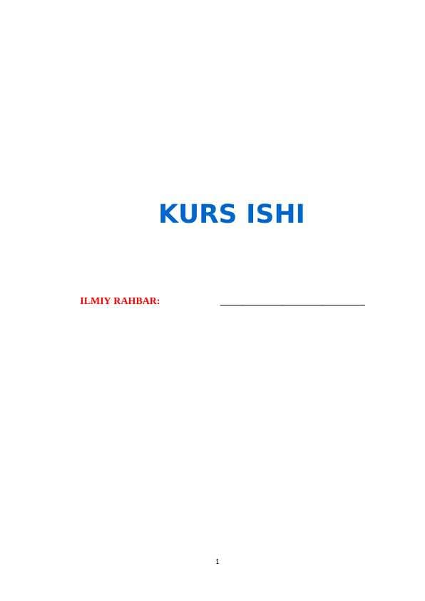 MAKTABGACHA YOSHDAGI BOLALAR TA’LIM-TARBIYASIDA DIDAKTIK O‘YINLARNING AHAMIYATI (kurs ishi)