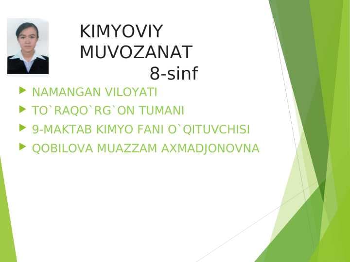 Kimyoviy muvozanat
