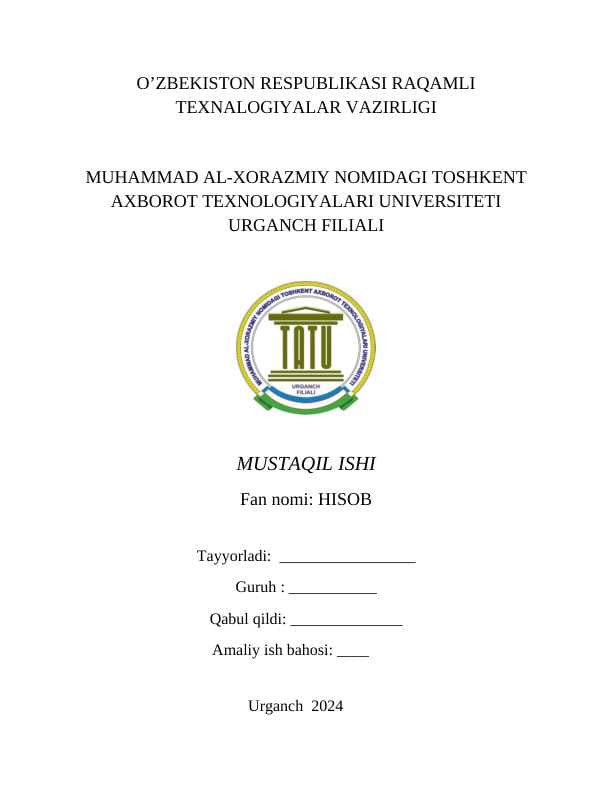 Geofizikada differensial hisob-kitoblarni chuqurroq o'rganish